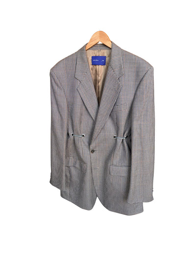 Hardware Front Blazer - Checked