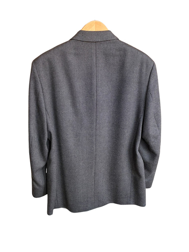 Hardware Front Blazer -  Grey Flecked