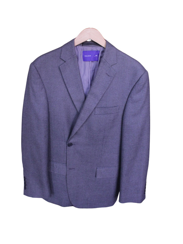 Hardware Back Blazer - Slate