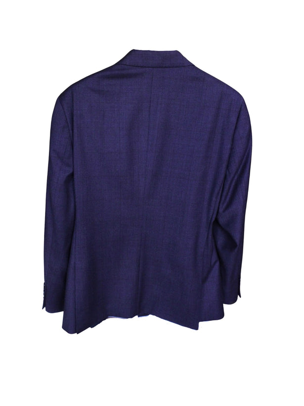 Hardware Front Blazer - Navy Check