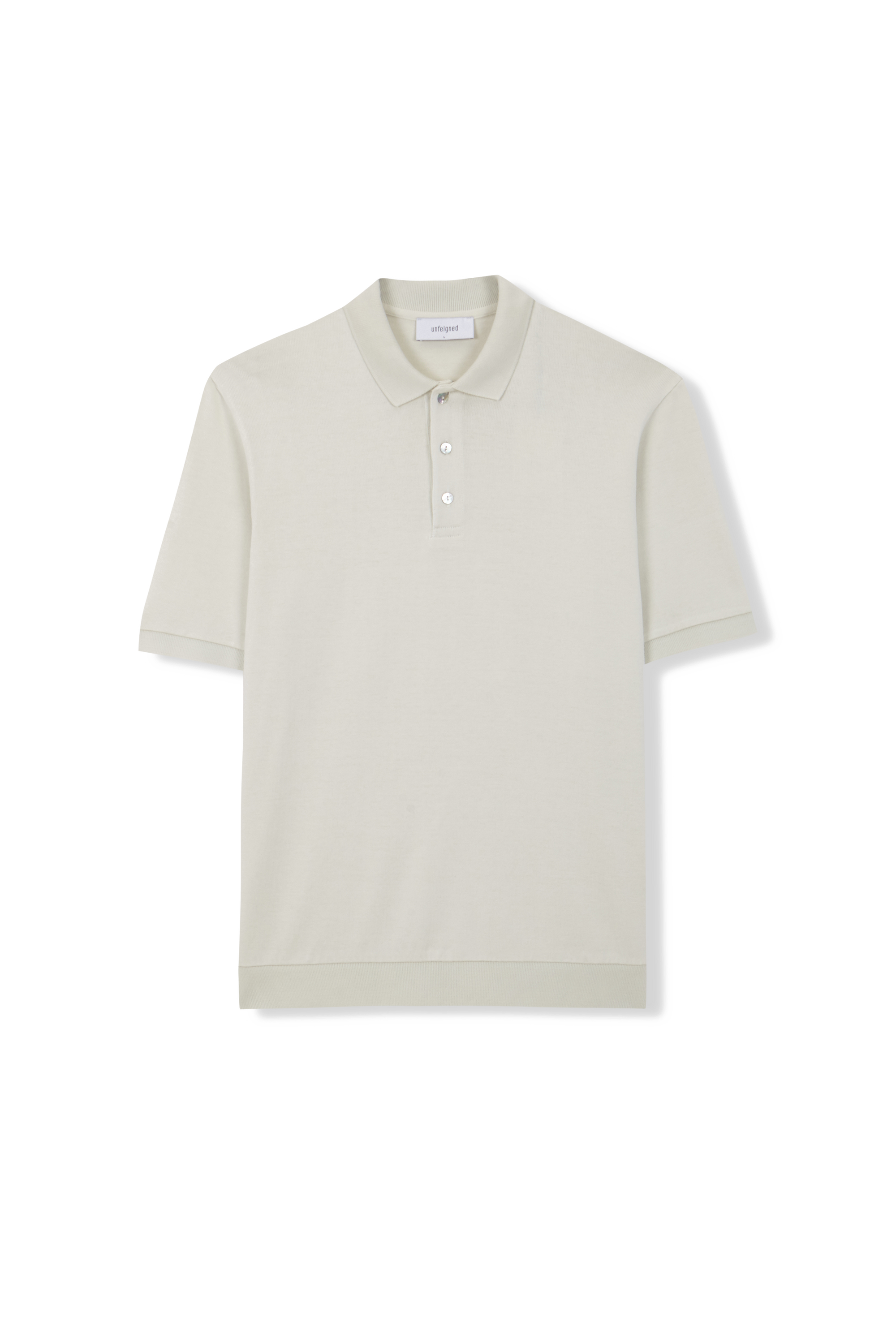 Polo Shirt - Bone White