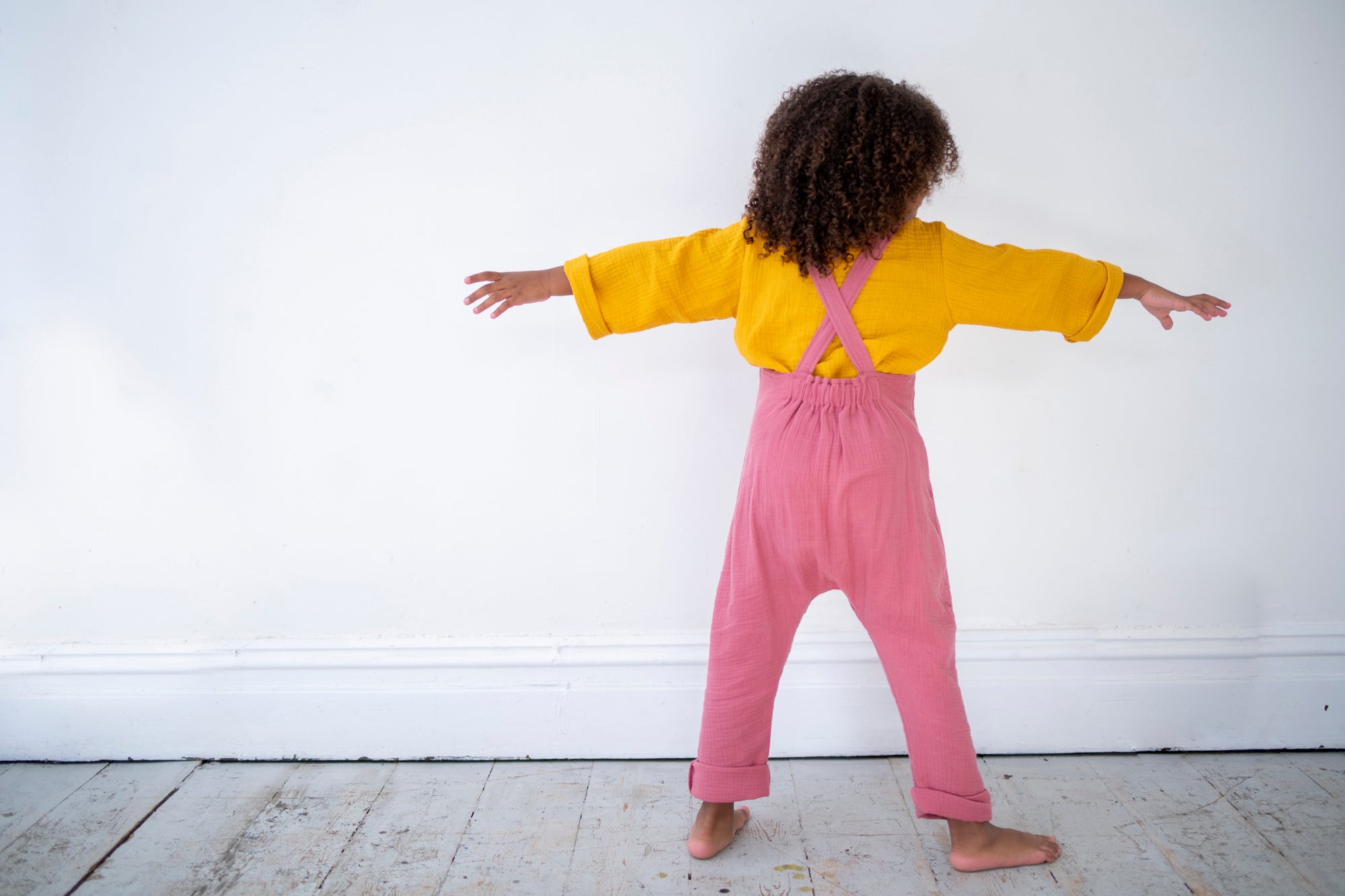 Frankie Dungarees - Berry