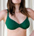 Body Contour Underwired Plunge Bra - Forest Green