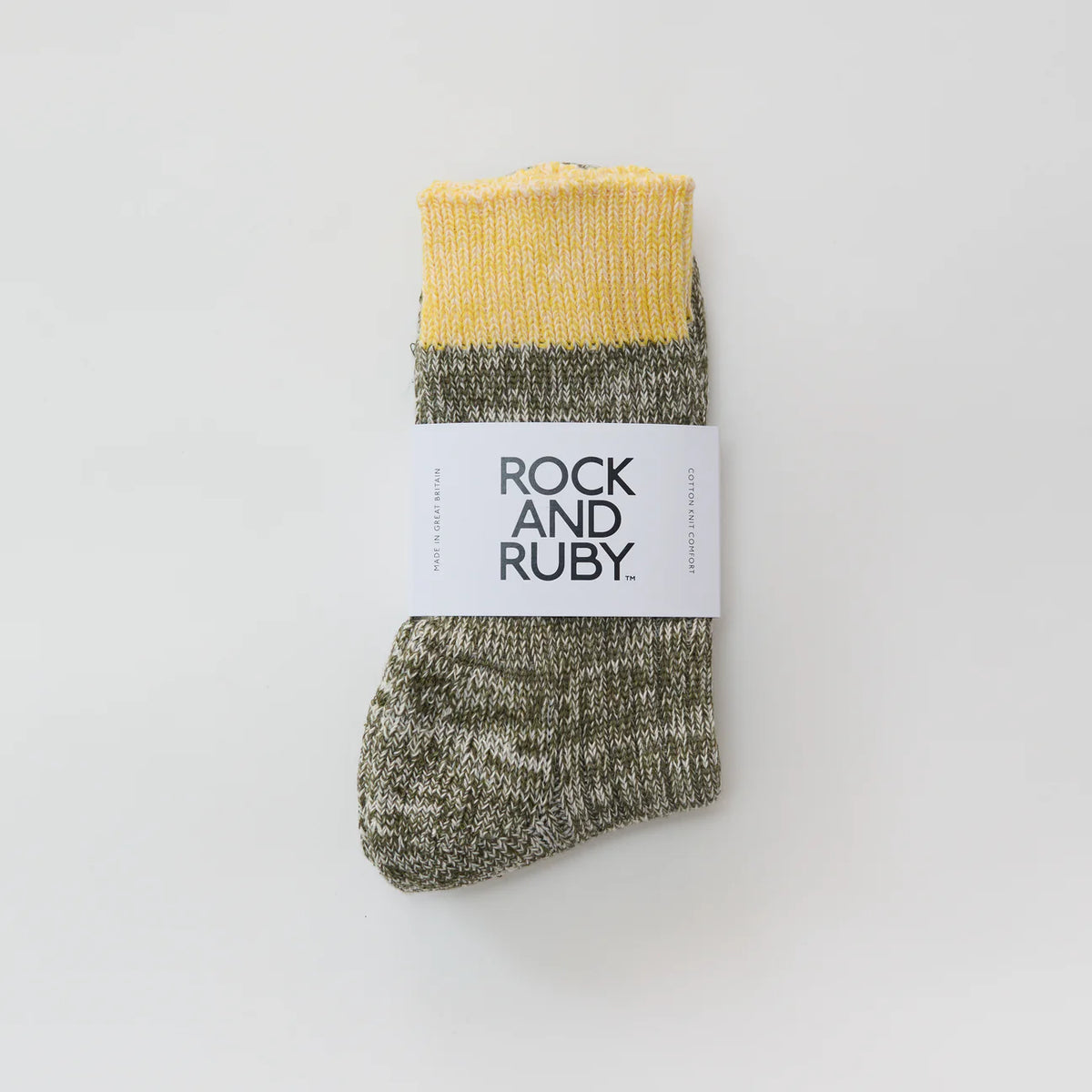 Elsie Cotton Socks - Fern