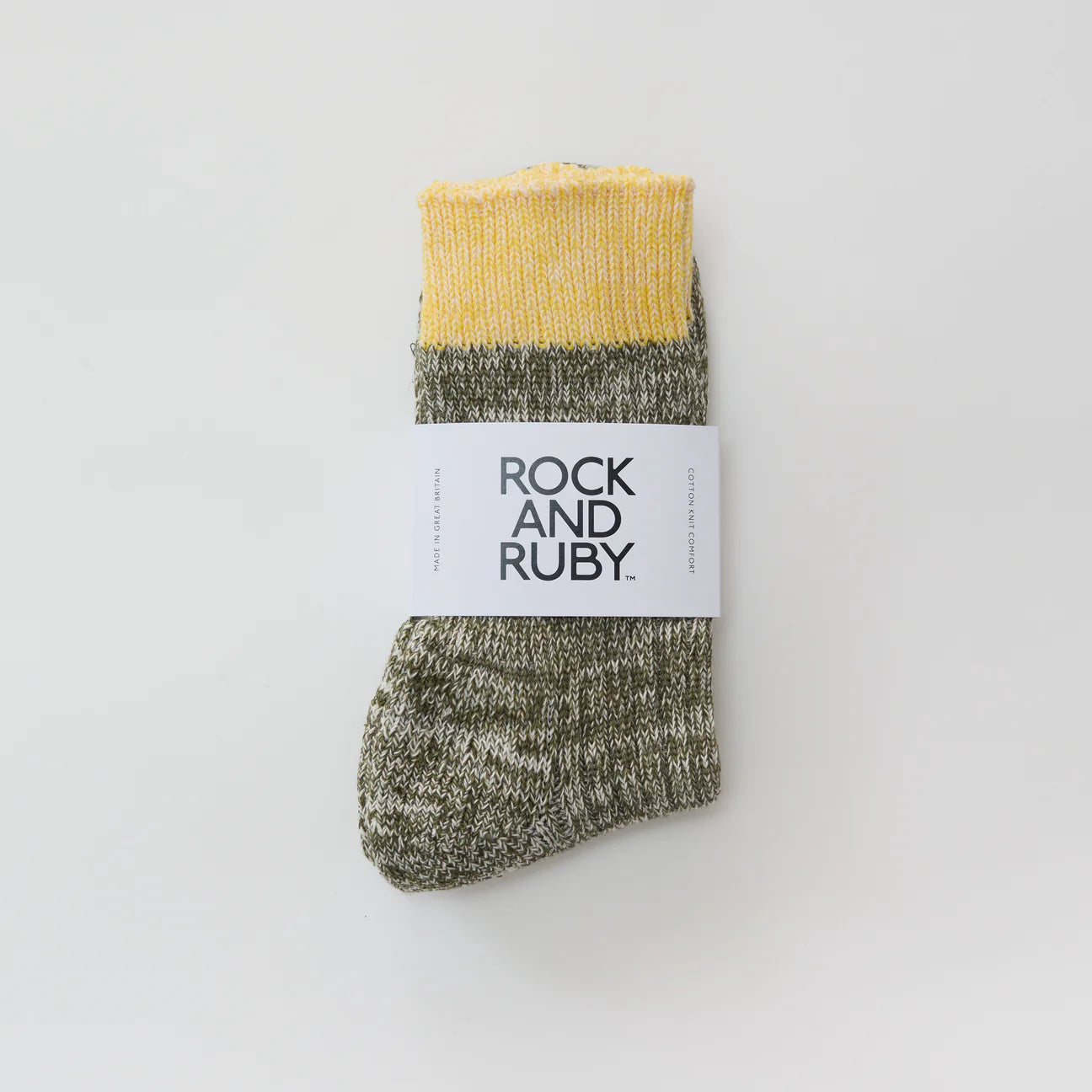 Elsie Cotton Socks - Fern