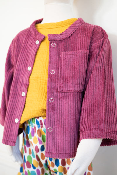 Silas Overshirt - Berry