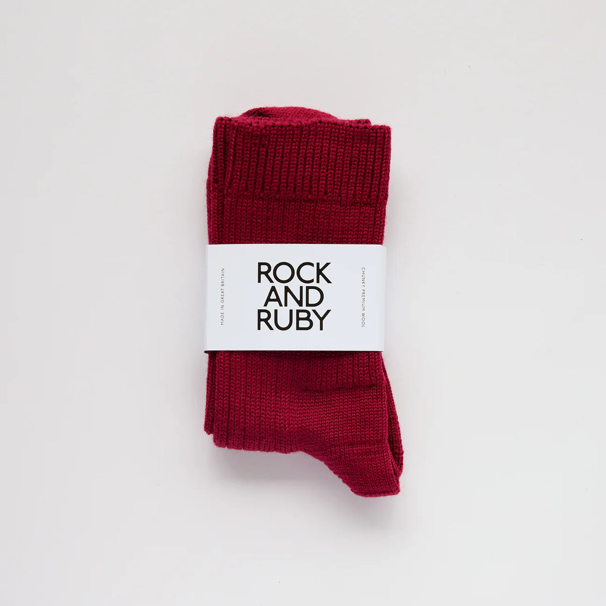 Betsy Wool Socks - Marron