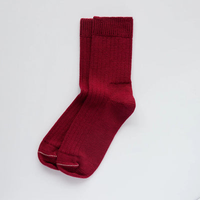 Betsy Wool Socks - Marron