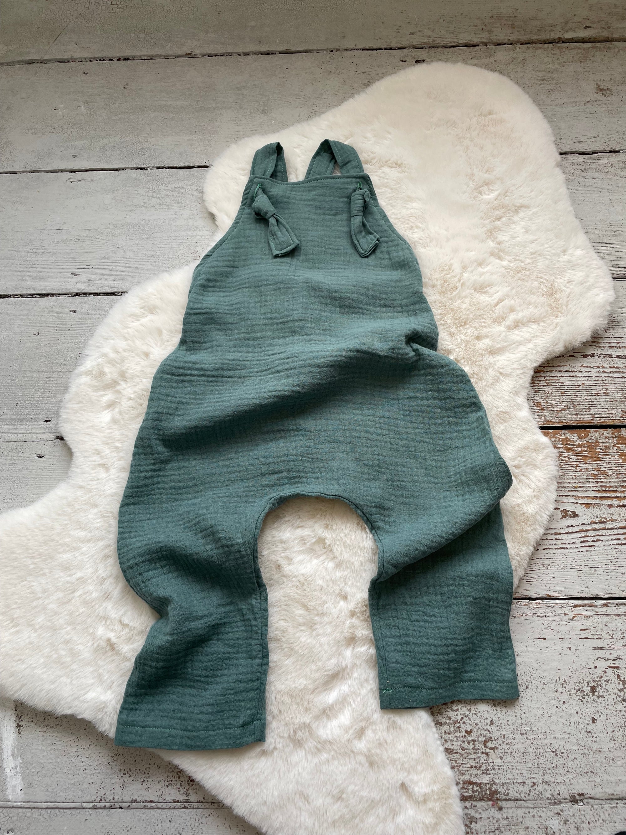Frankie Dungarees - Mint