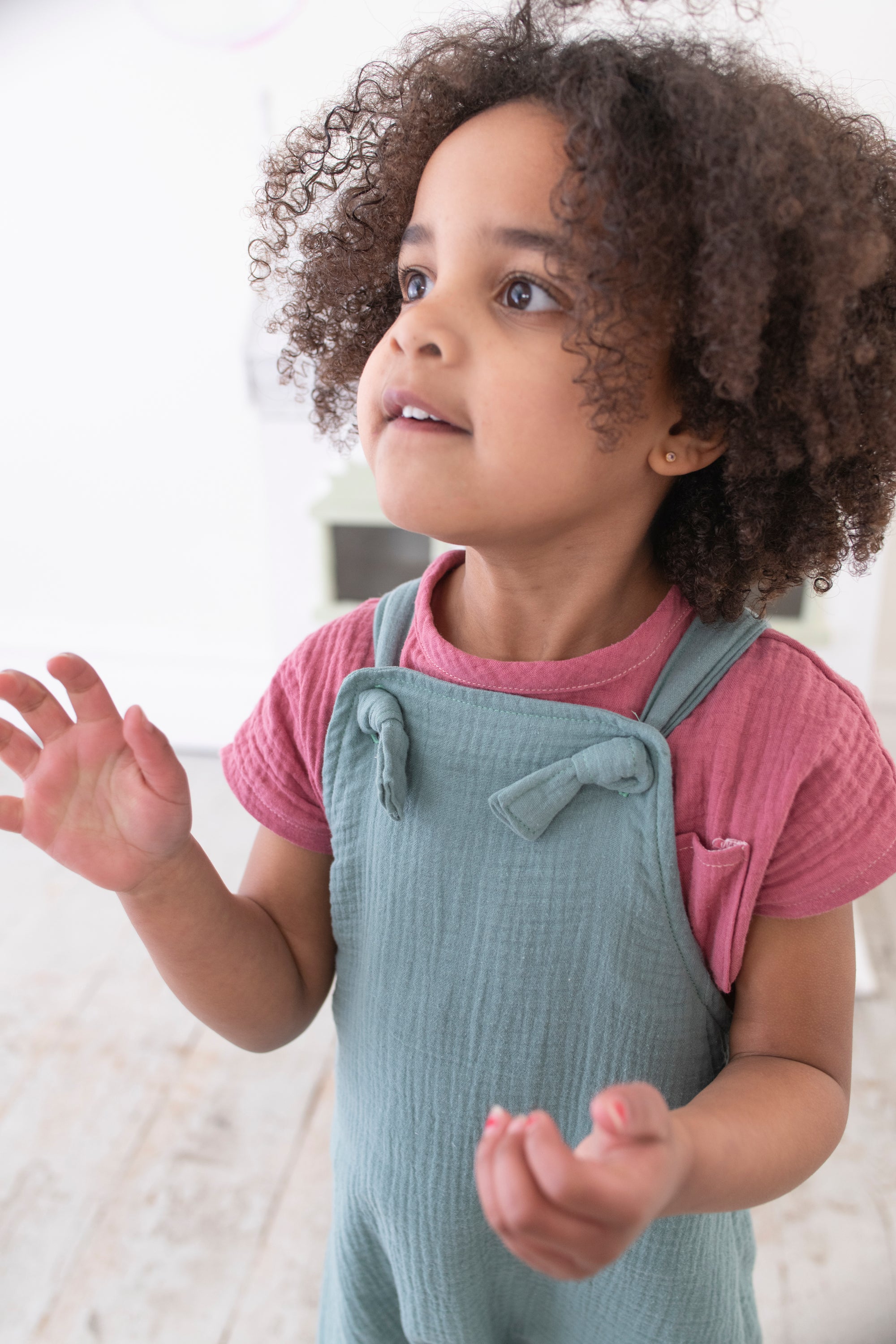 Frankie Dungarees - Mint