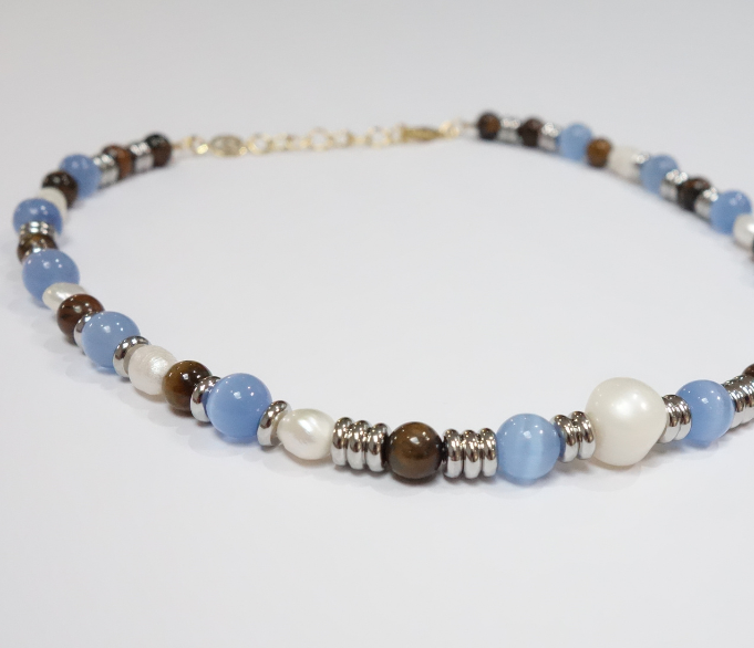 Cosmos Necklace - Blue