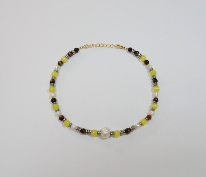 Cosmos Necklace - Citrine