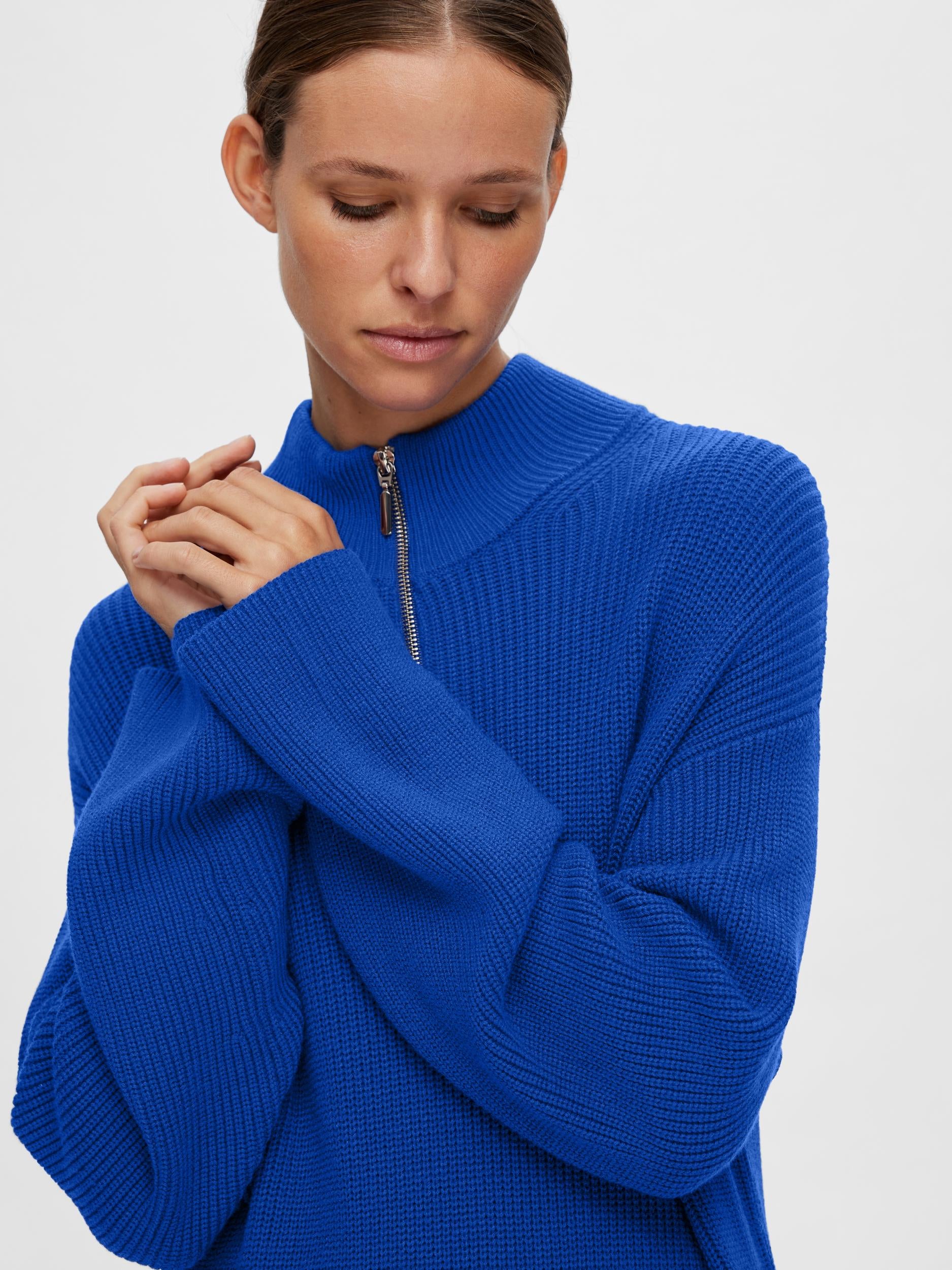 Kamma Half Zip Knit Dress - Surf The Web