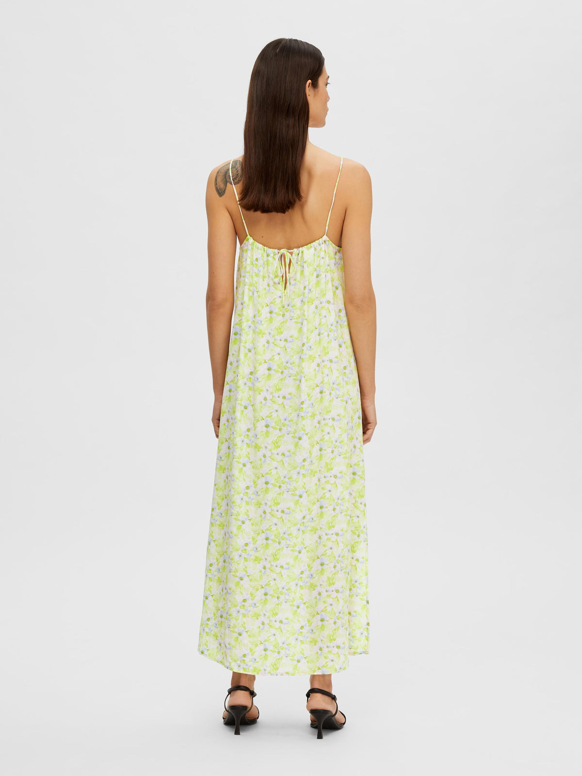 Teresa Ankle Strap Dress - Sharp Green