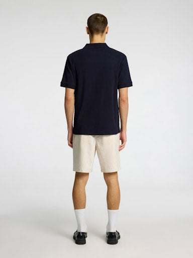 Tristian Structure Polo - Sky Captain