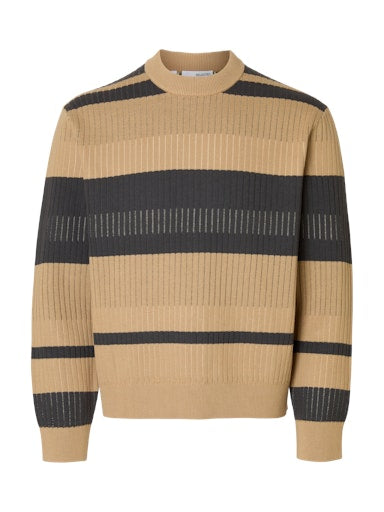 Malte Knit - Incense / Oatmeal