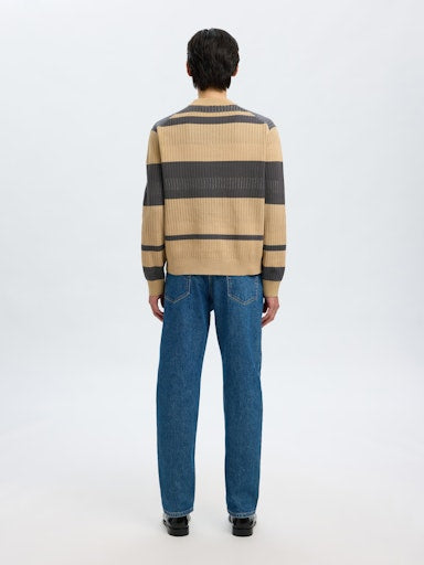 Malte Knit - Incense / Oatmeal
