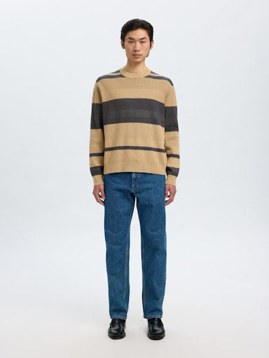 Malte Knit - Incense / Oatmeal