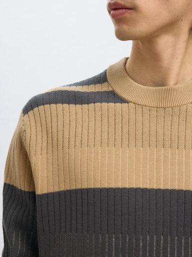 Malte Knit - Incense / Oatmeal
