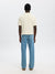 Colibri SS Knit Structure Open Polo - Egret