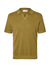 Colibri SS Knit Structure Open Polo - Dried Herb