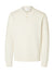 Dane Knit Structure Polo - Egret