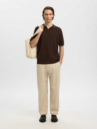 220 Loose Brody Linen Blend Pant - Incense Mixed Oatmeal