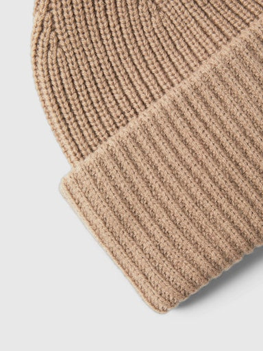 Mary Knit Wool Beanie - Fungi