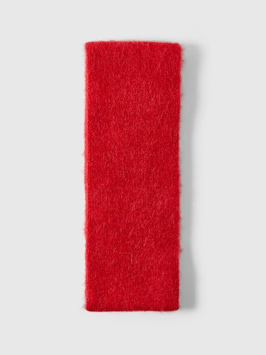 Fiona Alpaca Blend Scarf - Equestrian Red