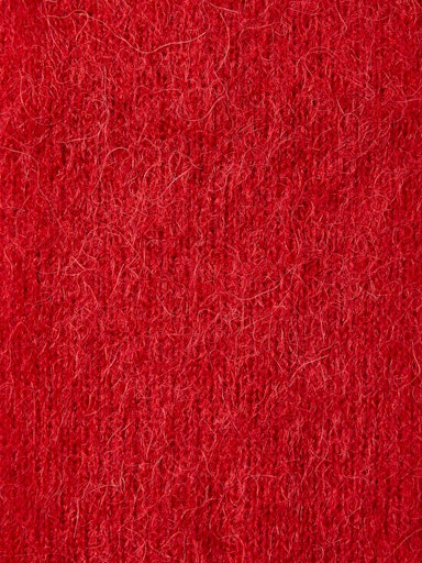 Fiona Alpaca Blend Scarf - Equestrian Red