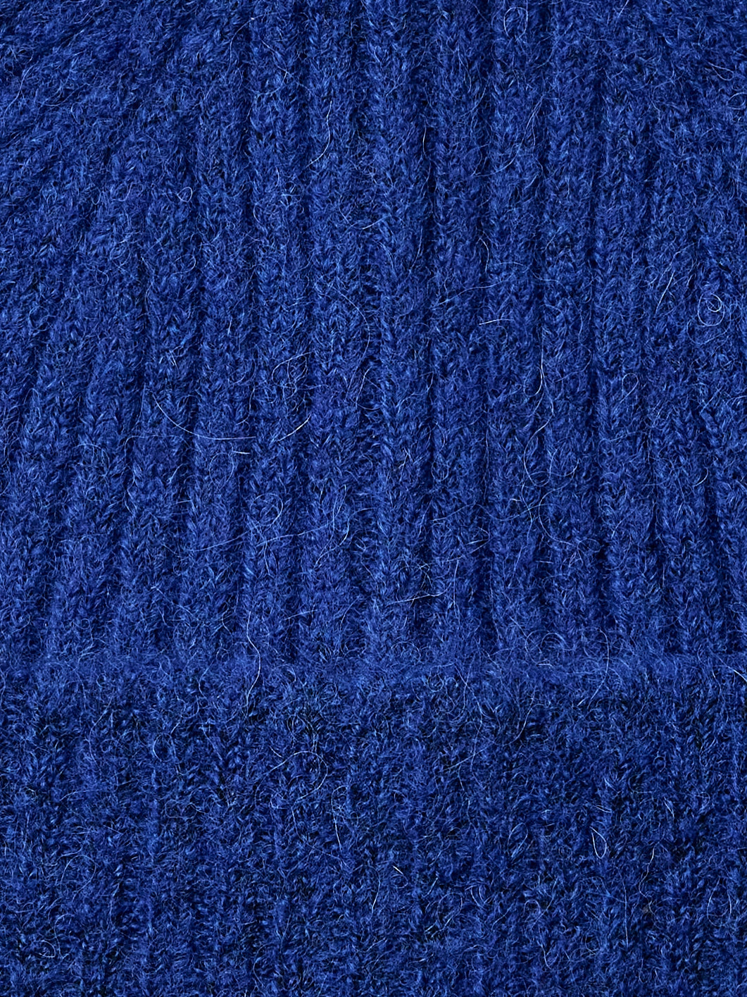 Lulu Wool Blend Knit Beanie - Dazzling Blue