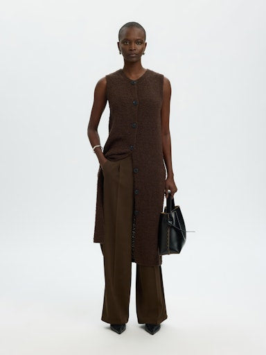 Lelou SL Knit Cardigan Dress - Delicioso