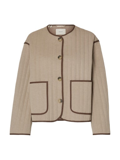 Malina Quilted Jacket - Pure Cashmere