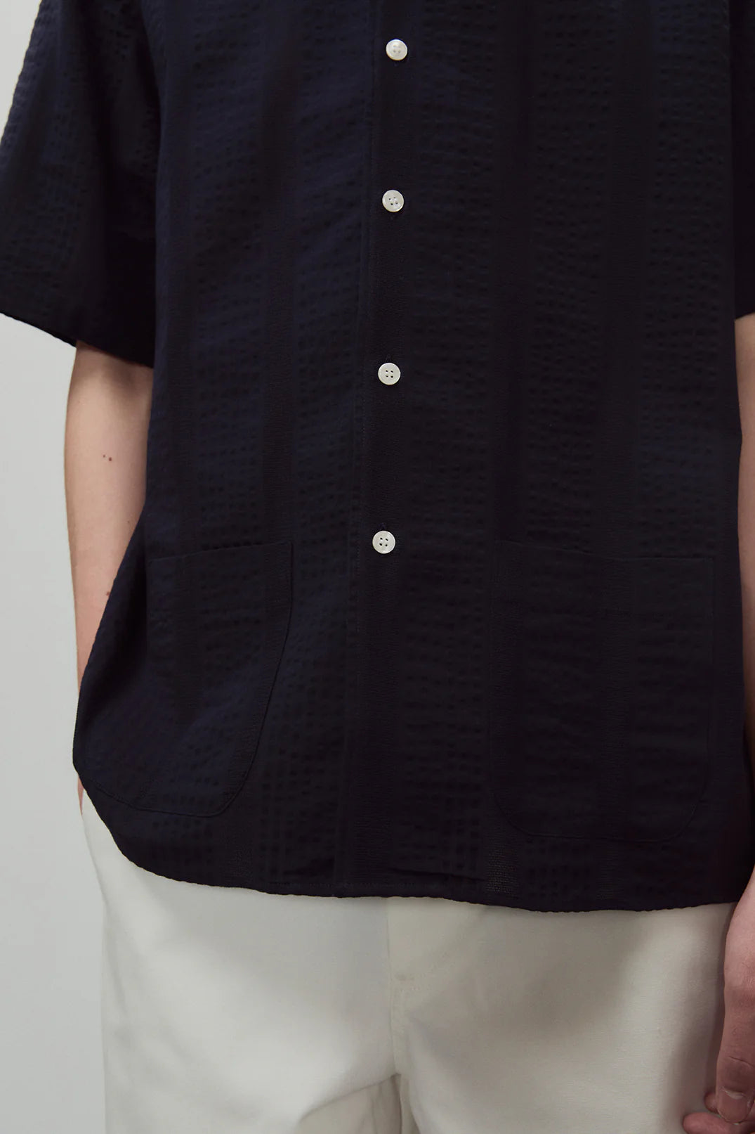 Maui Short Sleeve Shirt - Navy