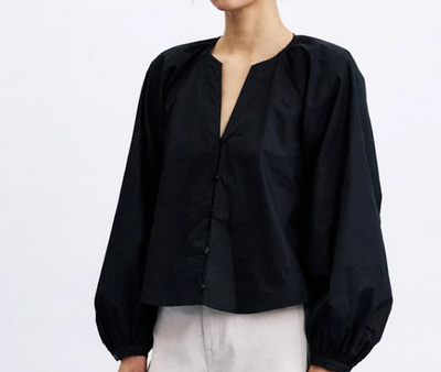 Andong Blouse -  Black