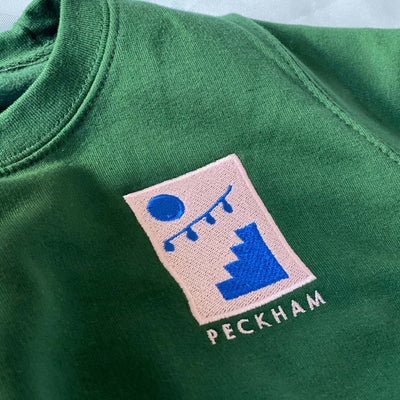 Peckham Rooftop Kids Sweatshirt - Green