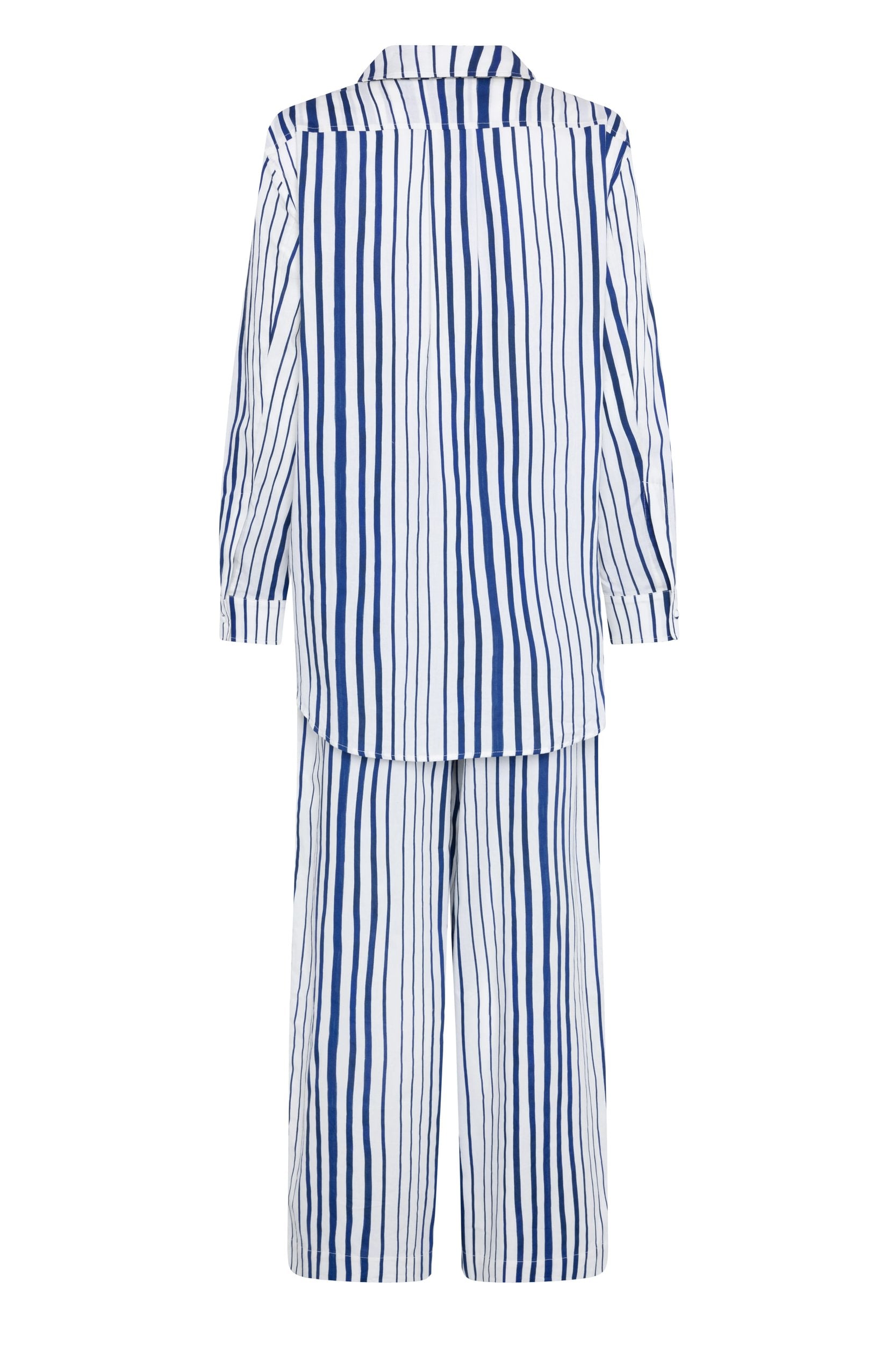 Lila Stripe Set - Navy