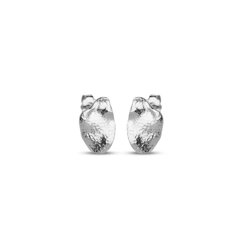 Maia Small Studs - Silver