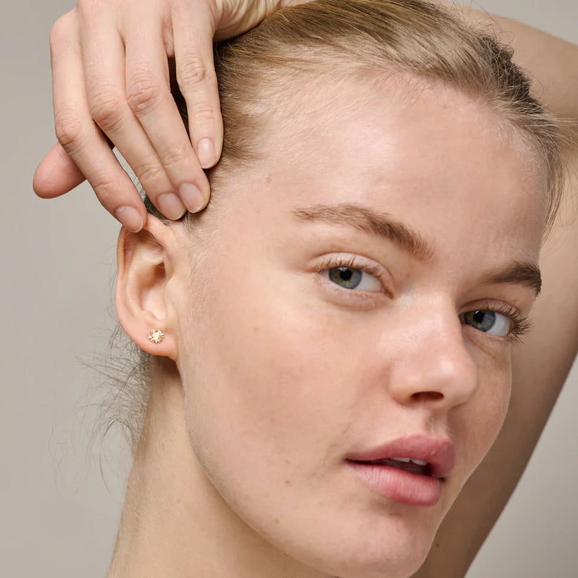 Small Sunshine Hoops - Daisy