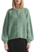Susan Alpaca Cardigan - Dusty Green