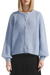 Susan Alpaca Cardigan - Light Blue