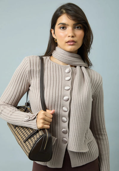 Power Peggy - Taupe