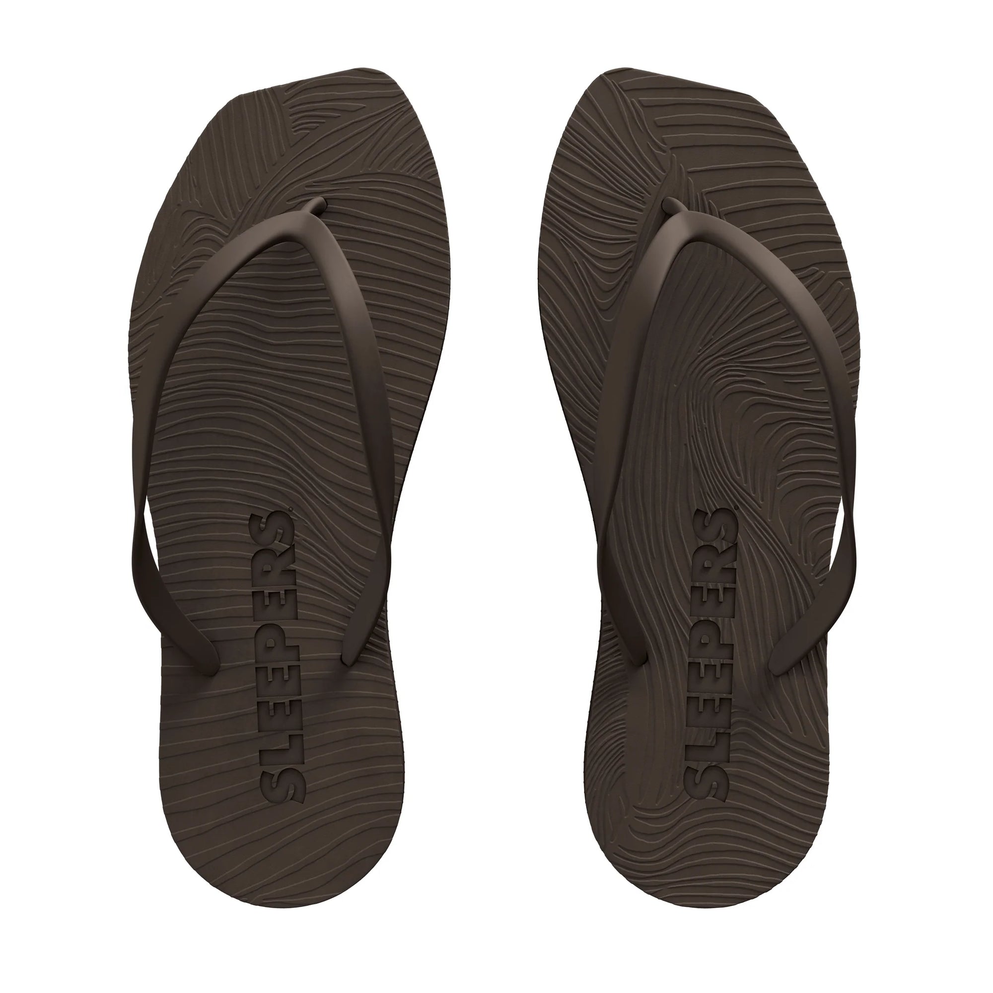 Tapered Flip Flop - Brown