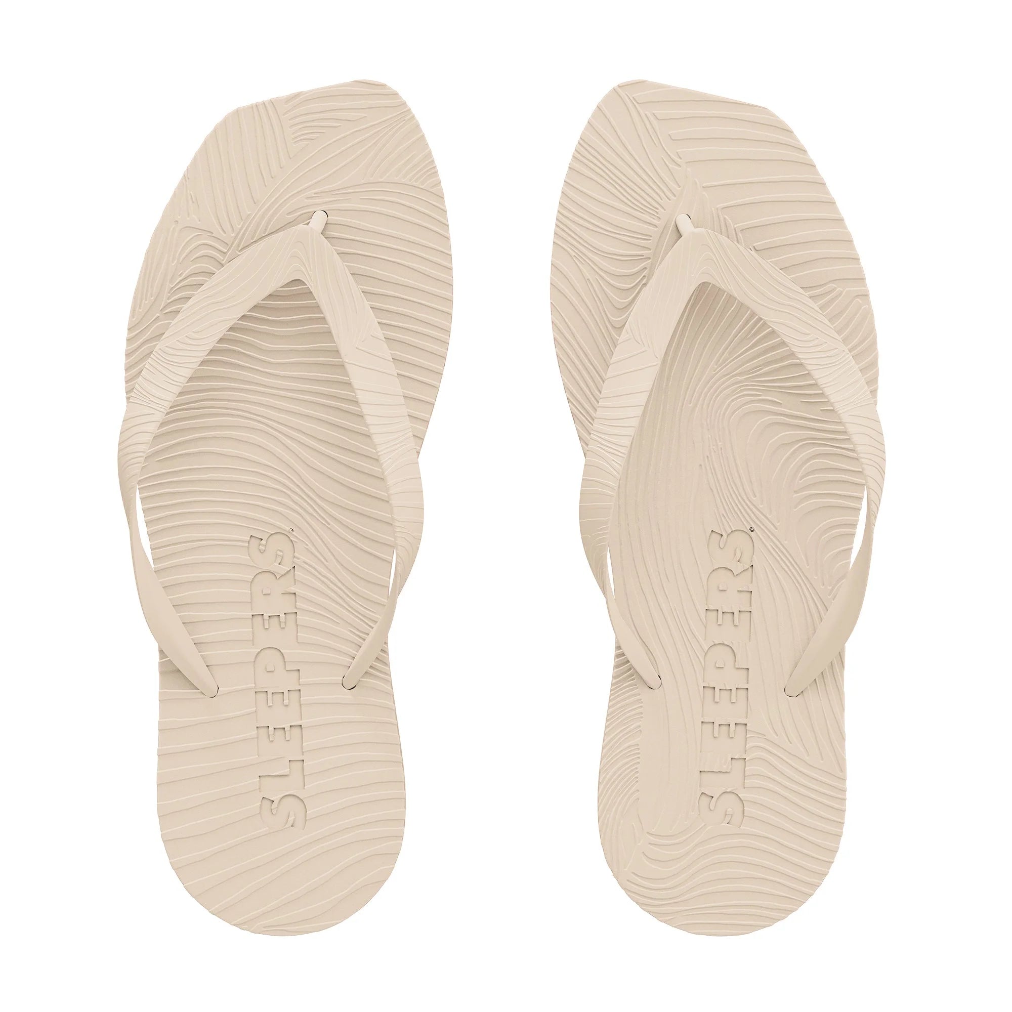 Tapered Platform Flip Flop - Eggnog