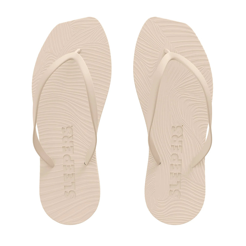 Tapered Flip Flop - Eggnog