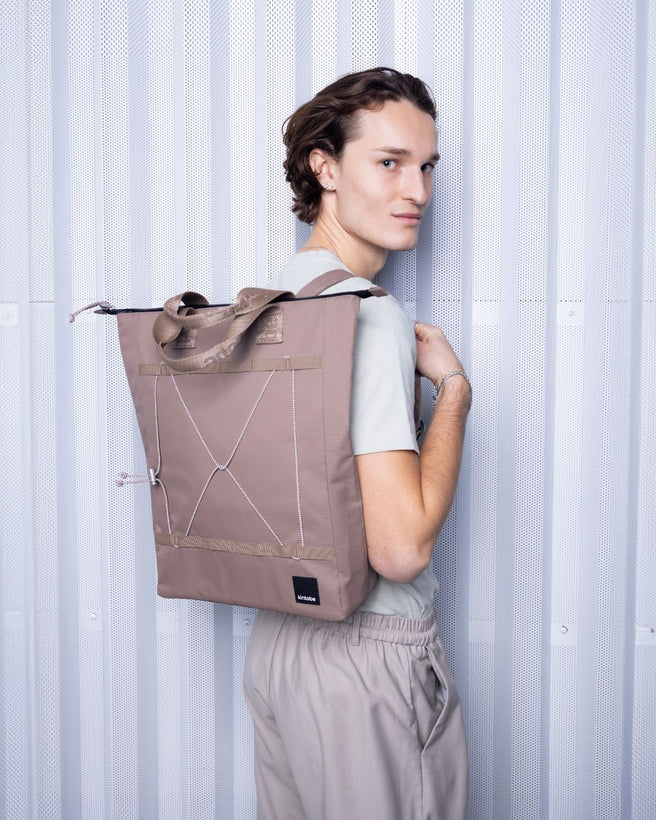 Tate Backpack - Scandi Taupe