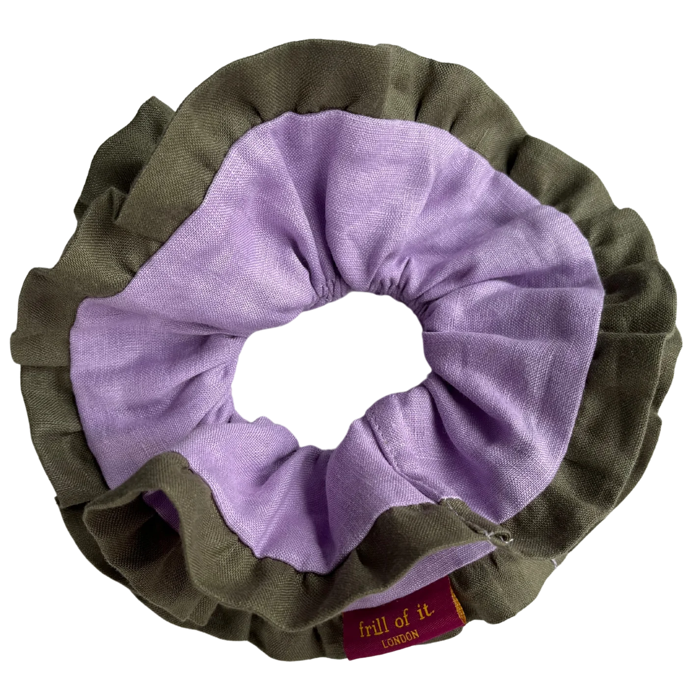 Frill Scrunchie - Violette