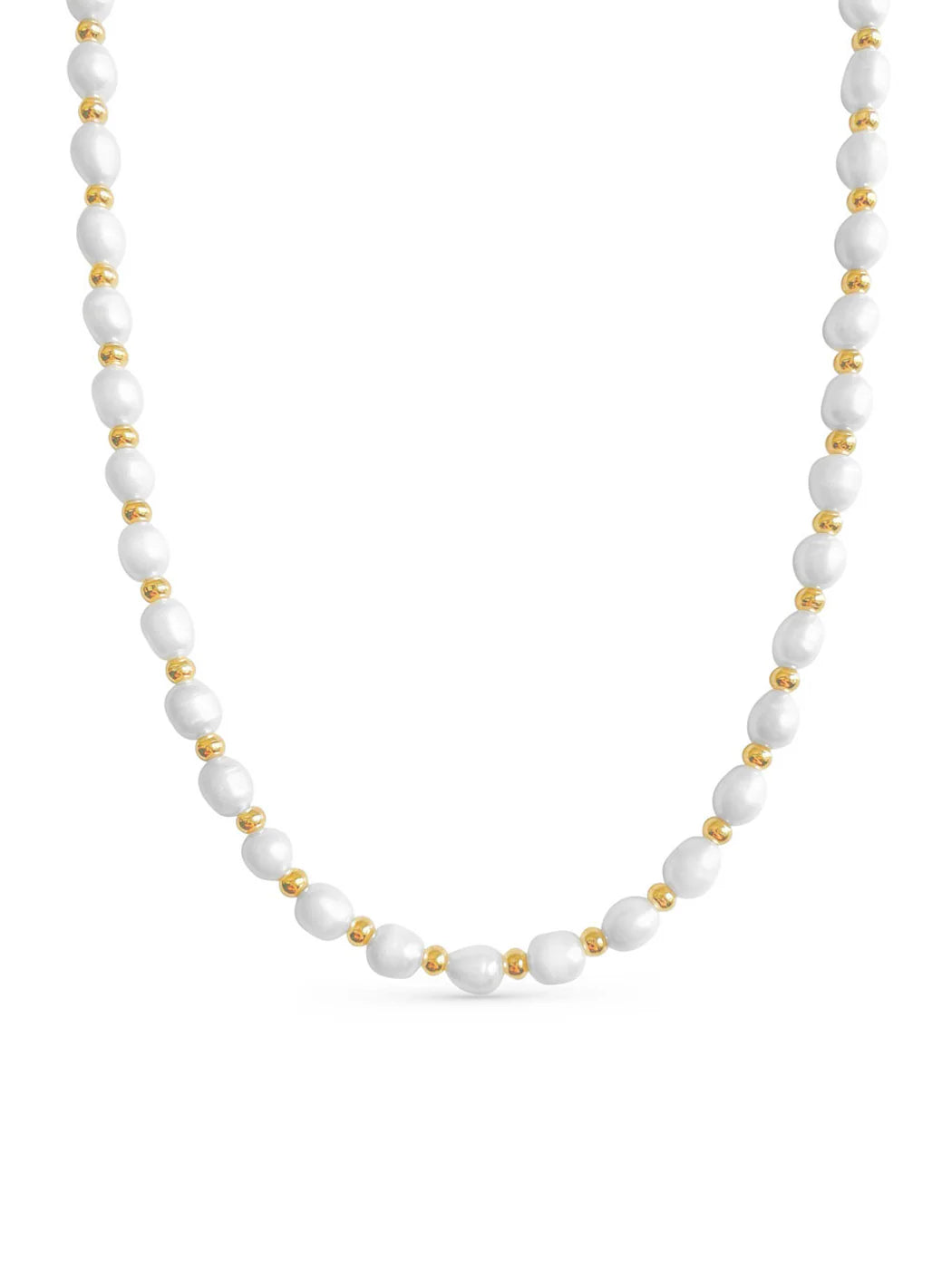 Venus Pearl Necklace - Gold Plating/Freshwater Pearl