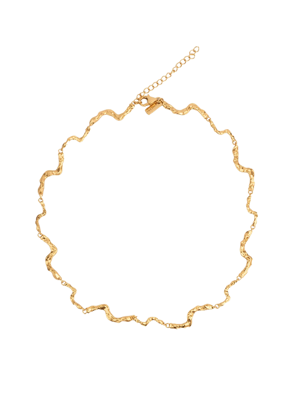 Nightfall Gilded Necklace - Gold