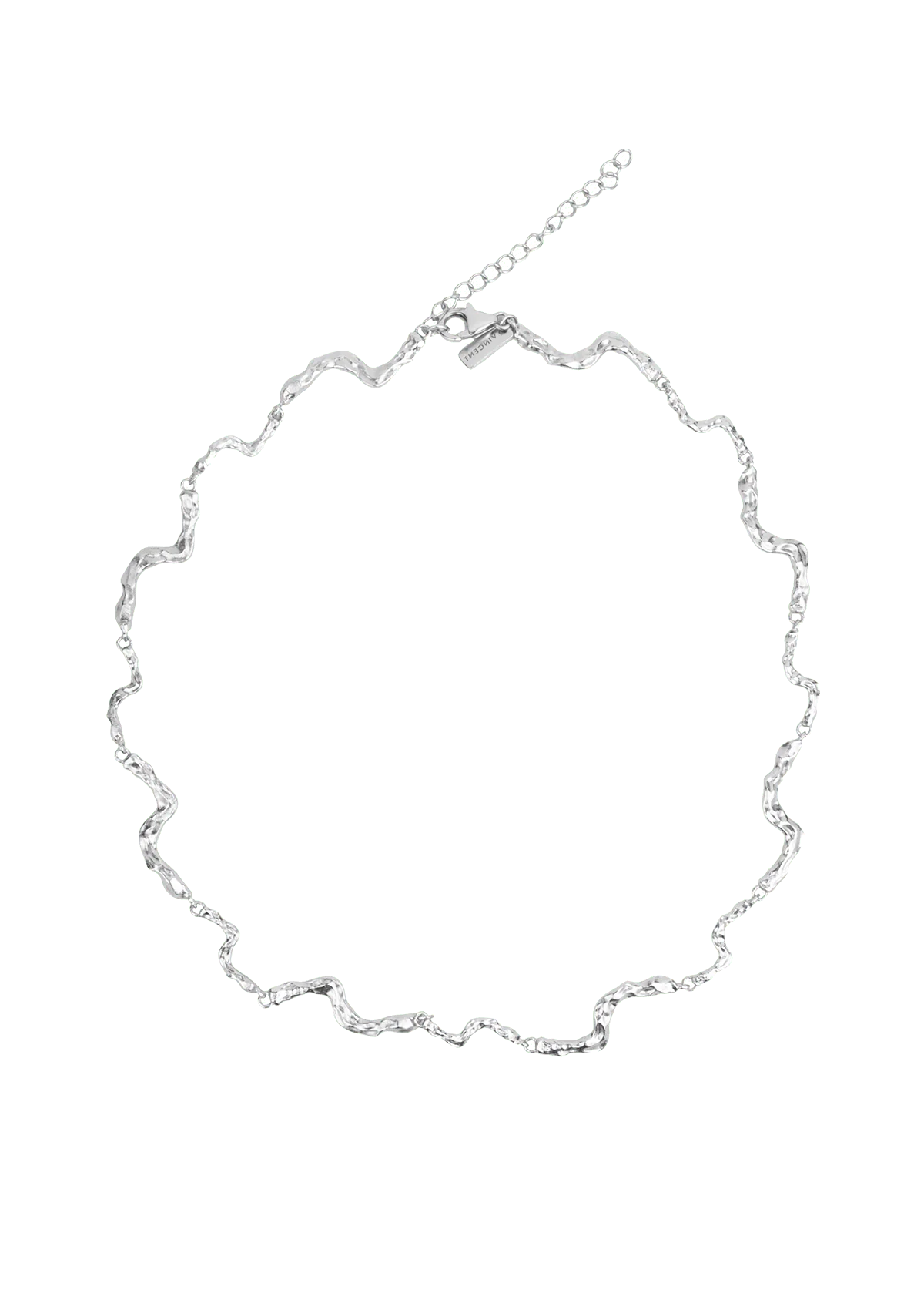 Nightfall Gilded Necklace - Silver